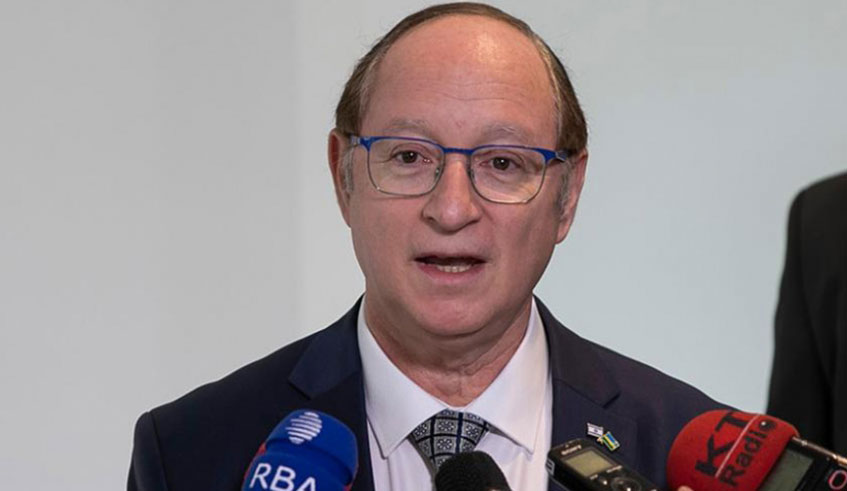 Israeli Ambassador to Rwanda, Ron Adam. 