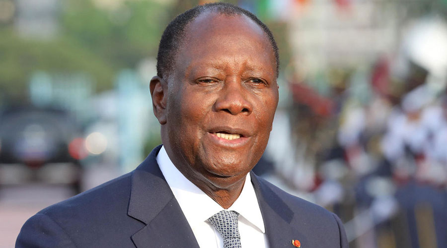 Alassane Ouattara. 