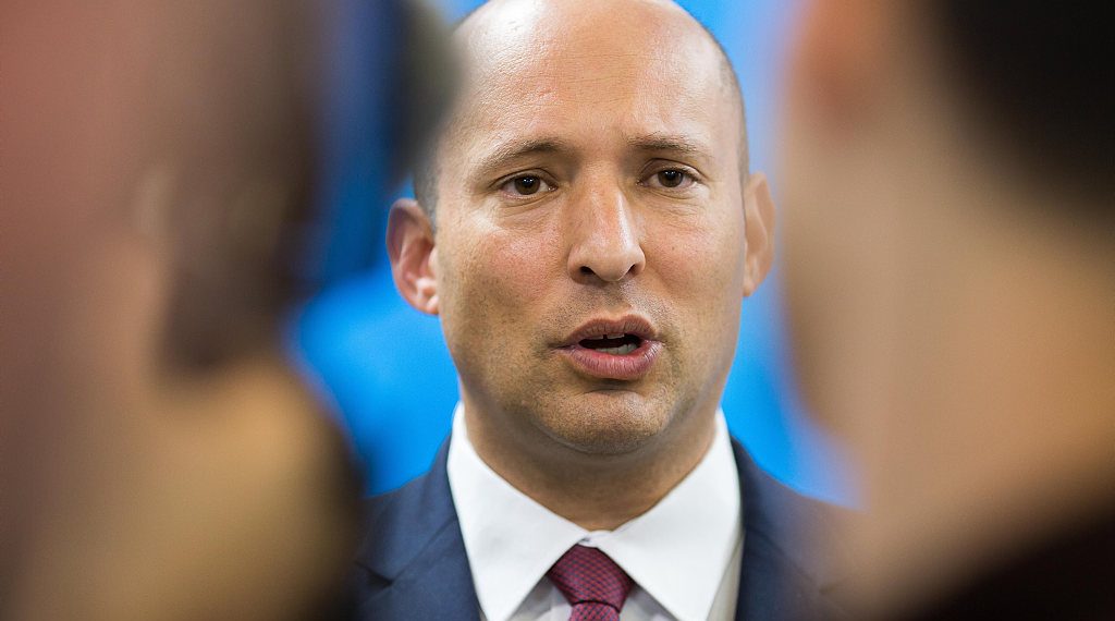 Israeli Defense Minister Naftali Bennett. 