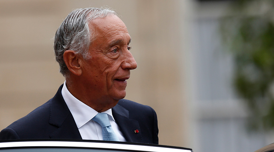 Portuguese President Marcelo Rebelo de Sousa. 