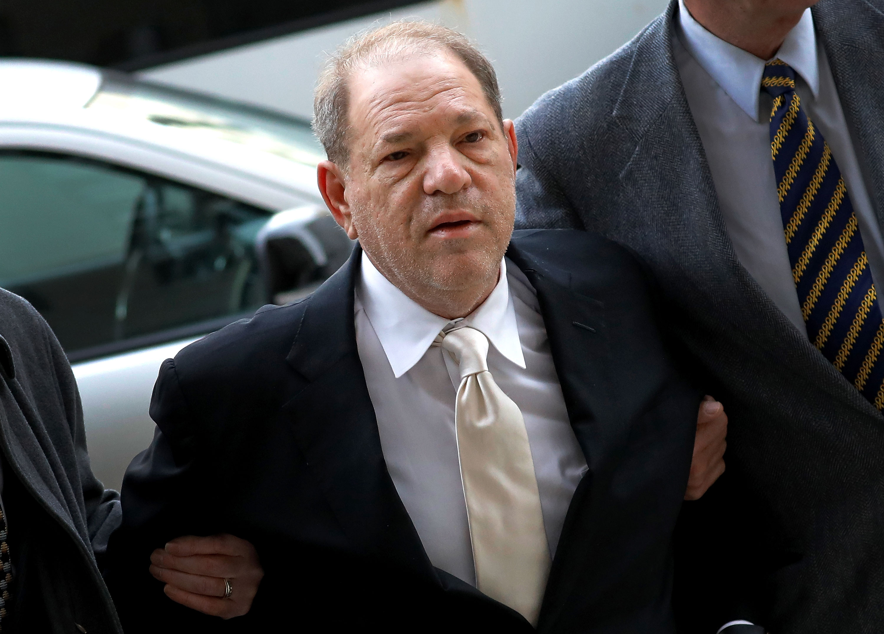 Disgraced Hollywood mogul Harvey Weinstein convicted. Net.
