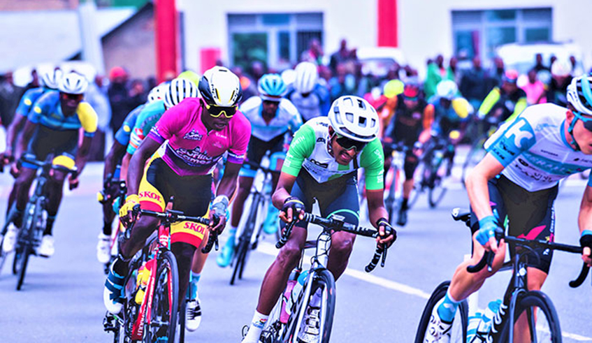 Moise Mugisha defied the odds to finish second, 50 seconds off the pace. He was making his third Tour du Rwanda appearance. / File.
