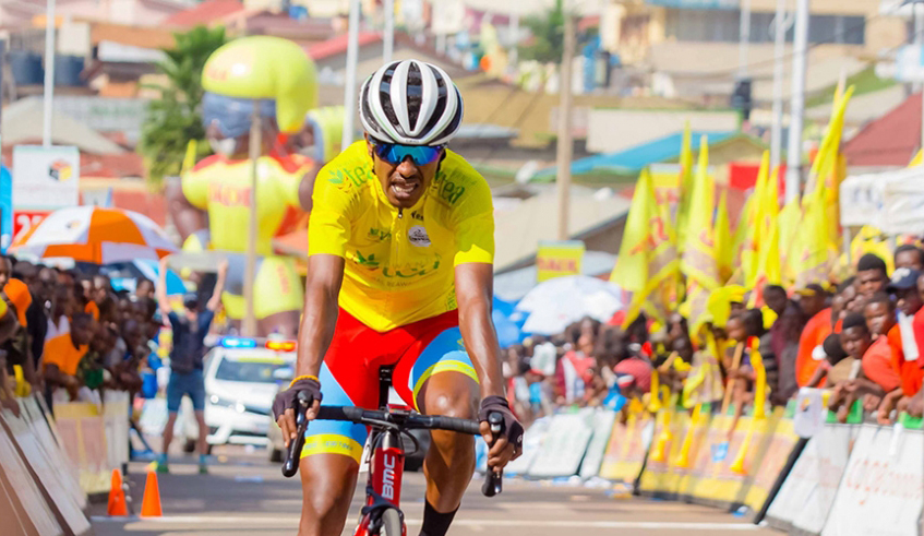 Natnael Tesfazion took home the Yellow Jersey of this yearâ€™s Tour du Rwanda, becoming just the third Eritrean to win the famous race. / File.
