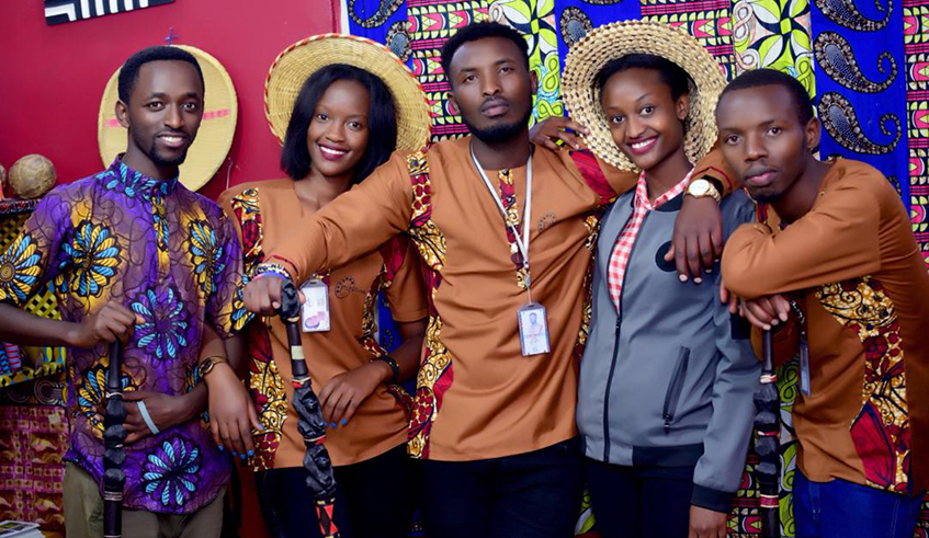 Some of the members of Inshuti Art and Culture Centre. / Courtesy photos.