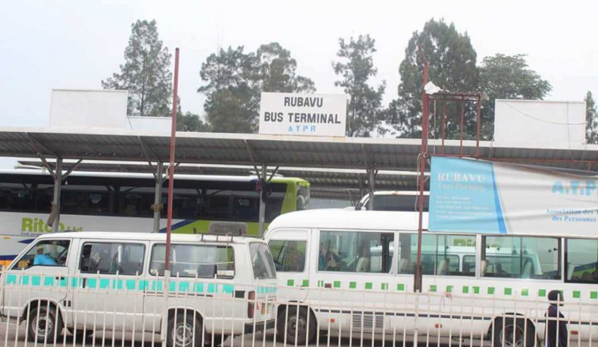 The current Rubavu Bus Terminal is always congested and is very small for traffic in the district. / Photo: Courtesy.