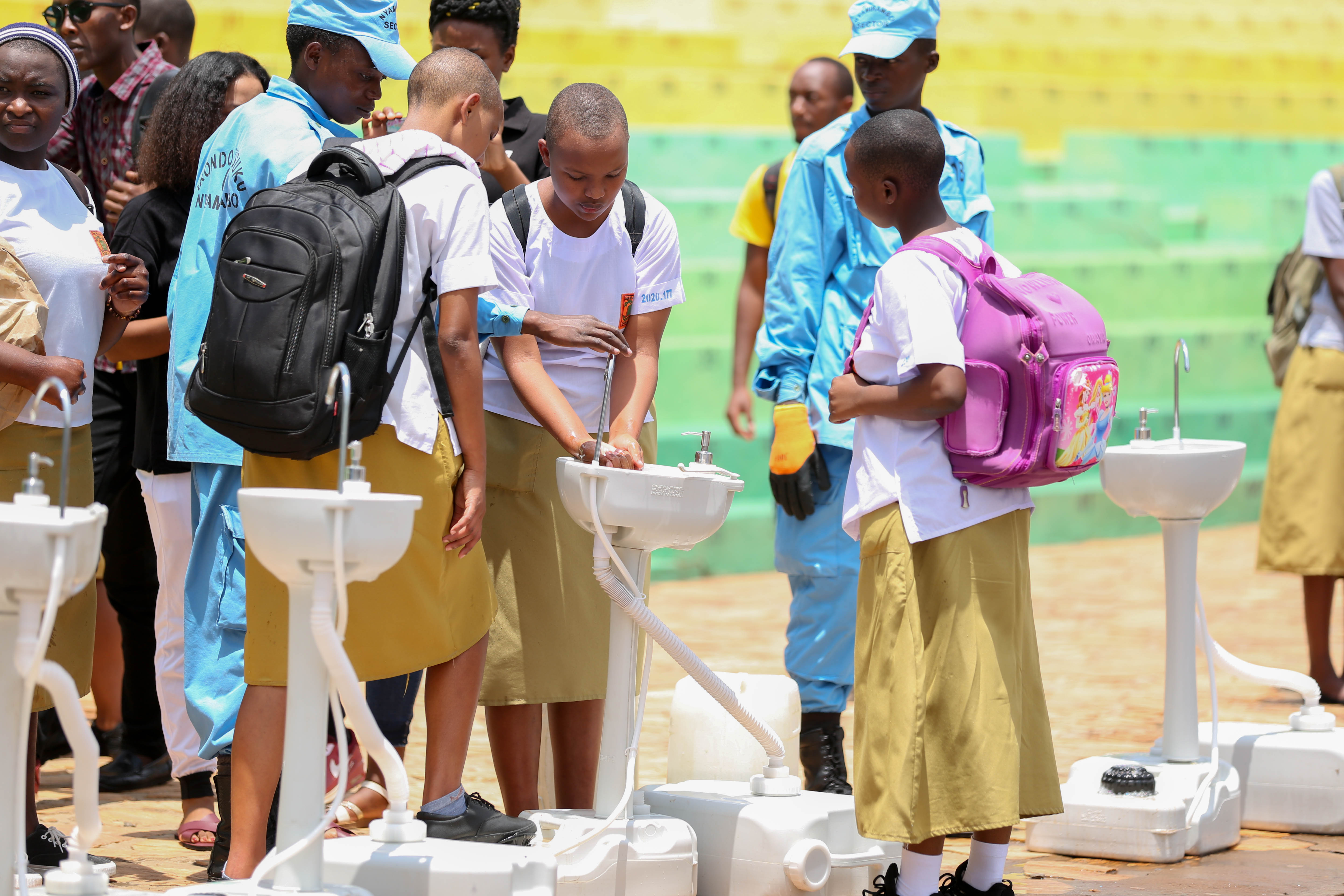 The #SafeHands video challenge was launched last week by WHO Director-General Tedros Adhanom Ghebreyesus to promote the power of clean hands to fight Coronavirus. /Dan Nsengiyumva