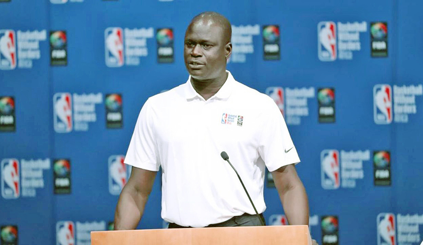 Amadou Gallo Fall calls upon  the African basketball fraternity to observe the preventive measures put in place by authorities in order to fight the spread of COVID-19 pandemic. / Net photo.