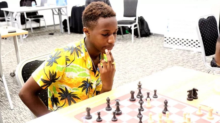 16-year-old Ben Patrick Cyubahiro is one of the emerging stars in chess in the country. 