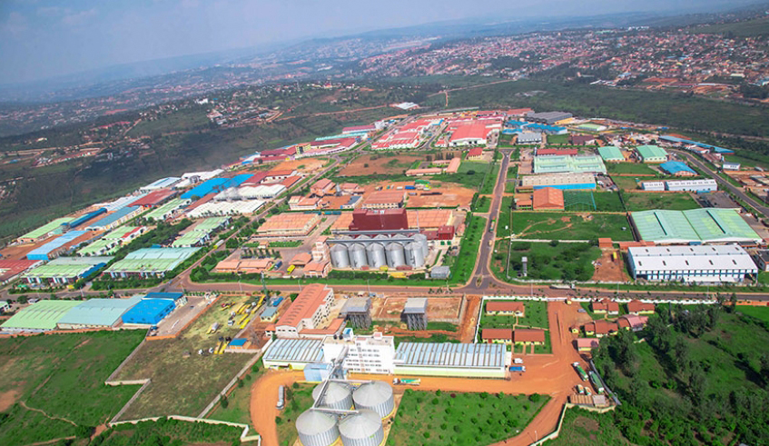 An aerial view of the Kigali Special Economic Zone in Gasabo District. As the IMF and WB call for a global sense of relief for developing countries and strong signal to financial markets, Rwanda has announced Rwf50 billion to stimulate  private sector lending. / Photo: File.