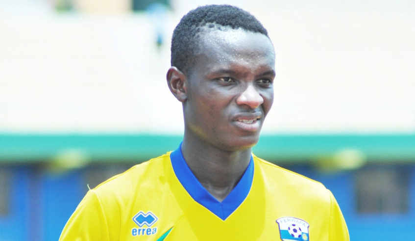 Salomon Nirisarike, who plays in Armenia is the best paid Rwandan professional footballer player. The 23 year-old featured for several clubs in Rwanda like Etincelles, Rayon Sports and APR. / Courtesy.
