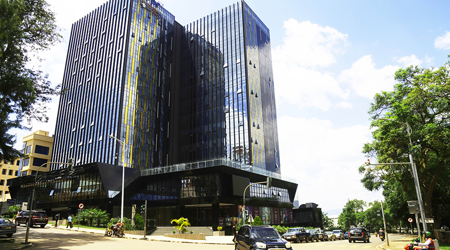 Banque Populaire du Rwanda Atlas Mara head office in Kigali. 