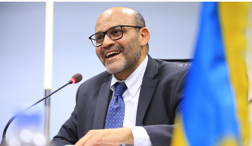 Yasser El Gammal, World Bank Country Manager said that the bank is confident of Rwandau2019s ability to curve the pandemic. / Sam Ngendahimana.