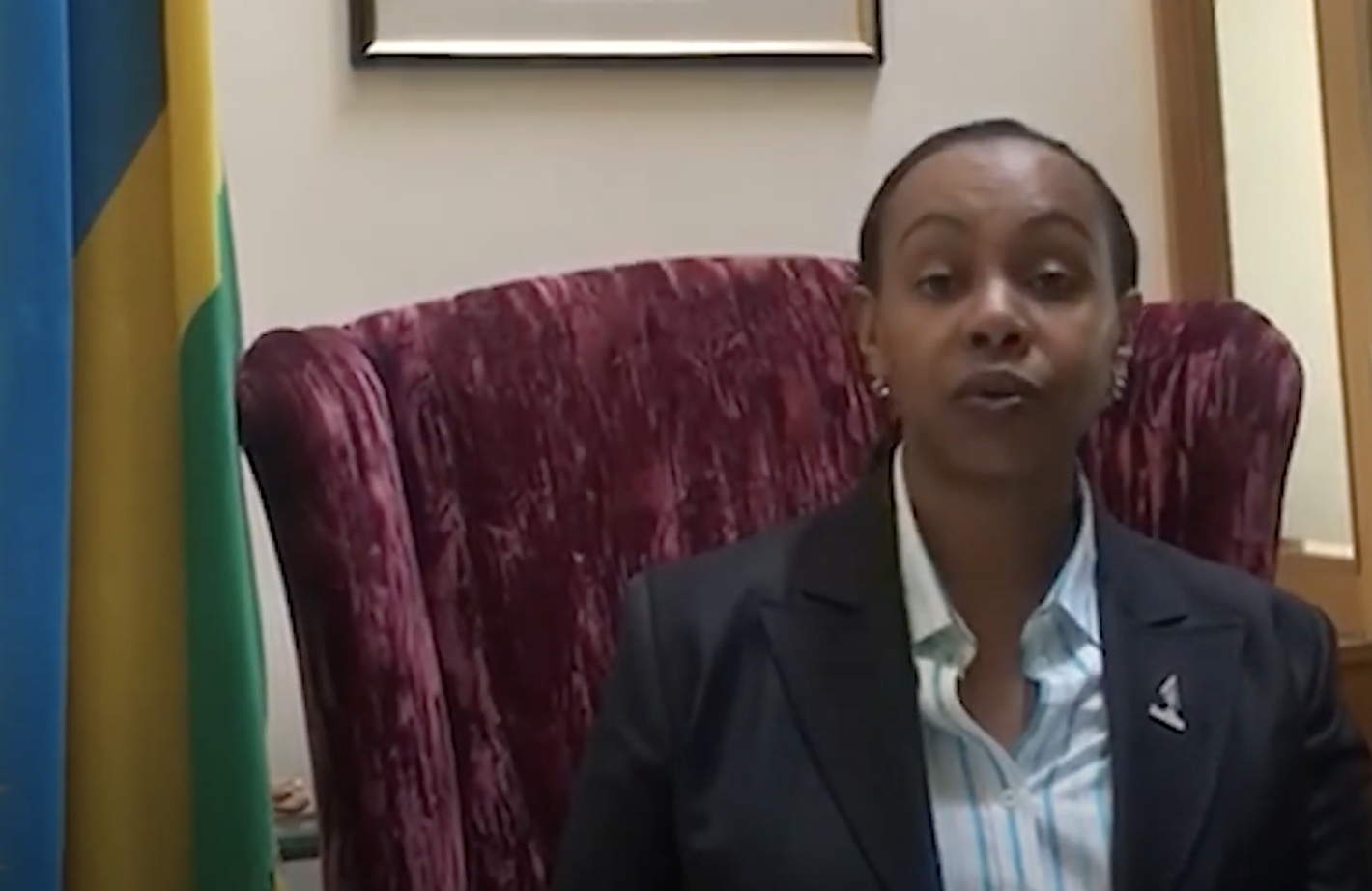 High Commissioner of Rwanda in UK, Yamina Karitanyi delivers Kwibuka26 message