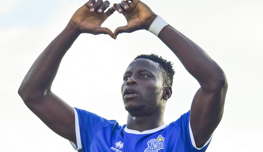 Michael Sarpong was the clubu2019s top-scorer with 16 goals as Rayon Sports lifted their ninth league title last season. / File photo.