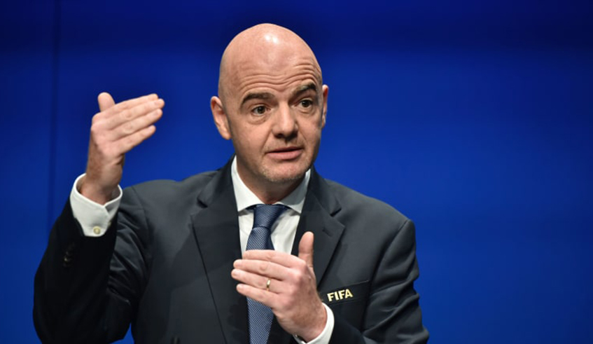 Gianni Infantino, president of the world football governing body (Fifa). / Net.