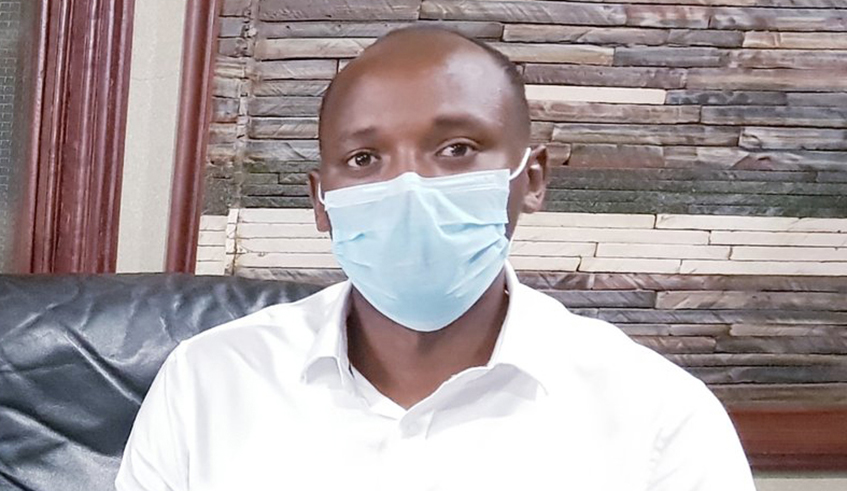 Dr Sabin Nsanzimana, the Director General of Rwanda Biomedical Centre. / Photo: Courtesy.