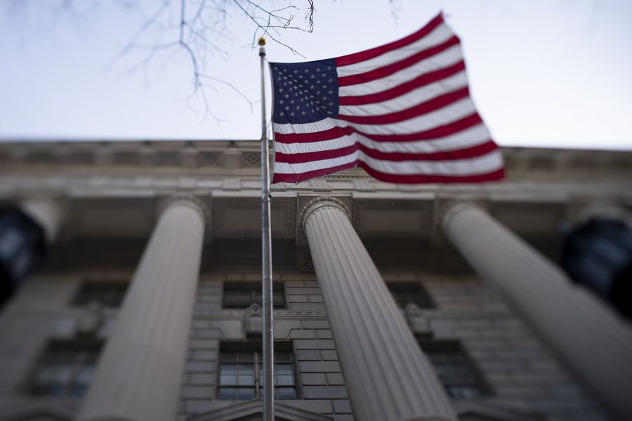 Photo taken on March 16, 2020 shows the White House Visitor Center in Washington D.C., the United States. | Xinhua/Liu Jie