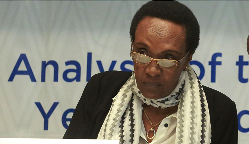 Transparency International Rwanda Chairperson Marie Immaculee Ingabire at a past function. / File.