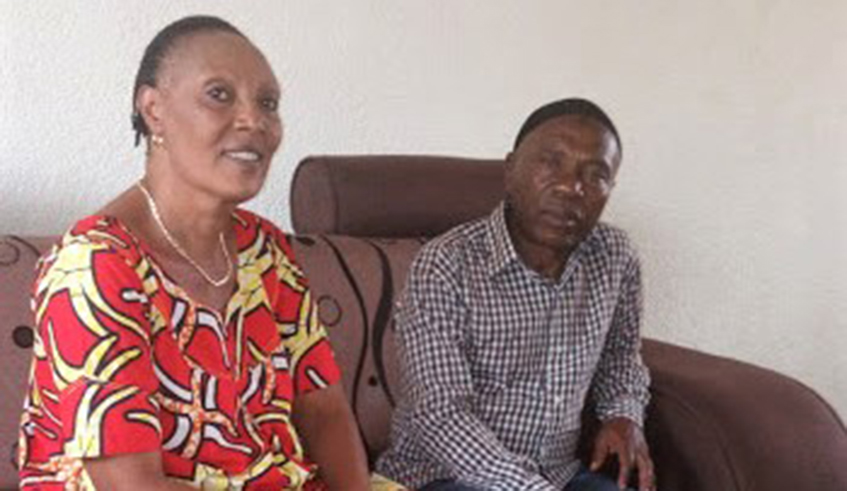 Juma and his wife Consolatte Murekeyisoni at their home in Rubavu District. / Courtesy. photo.