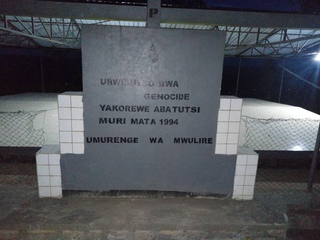 Mwulire Genocide memorial in Rwamagana District. 