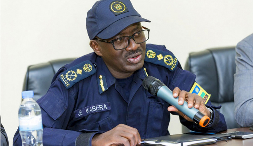 Rwanda National Police spokesperson, CP John Bosco Kabera. / Photo: File.