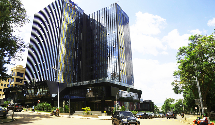 Banque Populaire du Rwanda Atlas Mara head office in Kigali. / Sam Ngendahimana.