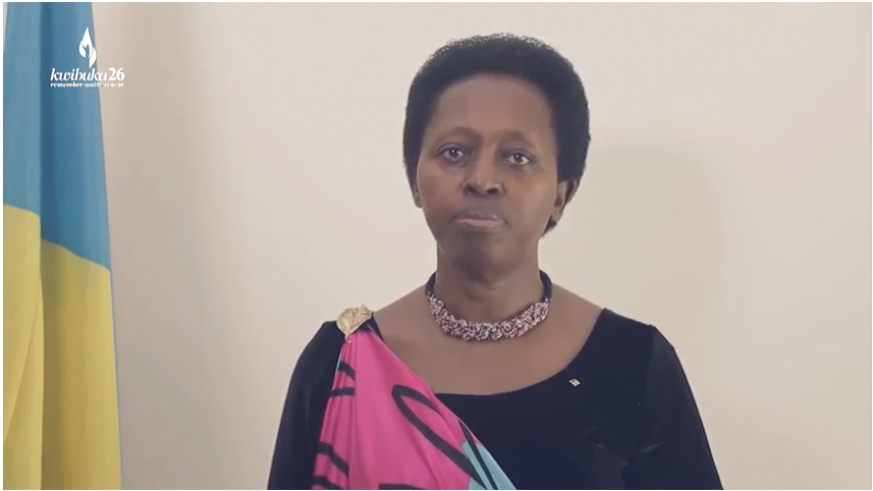 Dr. Aisa Kirabo Kacyira, Rwanda's High Commissioner to Ghana. 