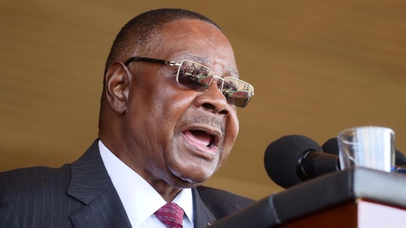 President Peter Mutharika did not say how long the programme would last. 
