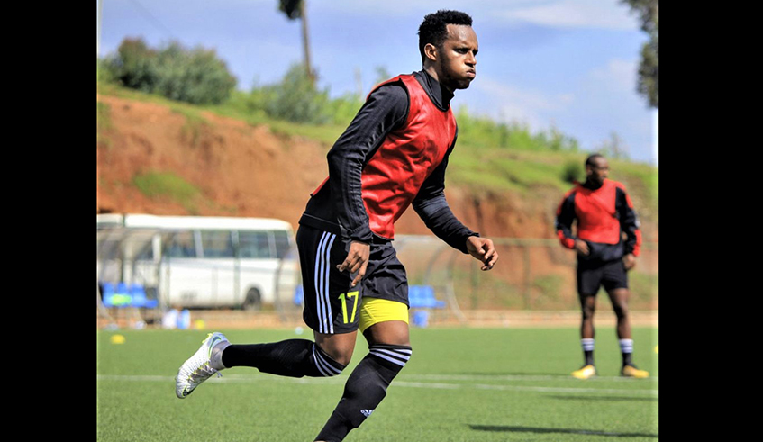 Patrick Sibomana, who is closing in on a two-year deal at SC Kiyovu, joined Tanzanian side Young Africans in May 2019. / Courtesy.