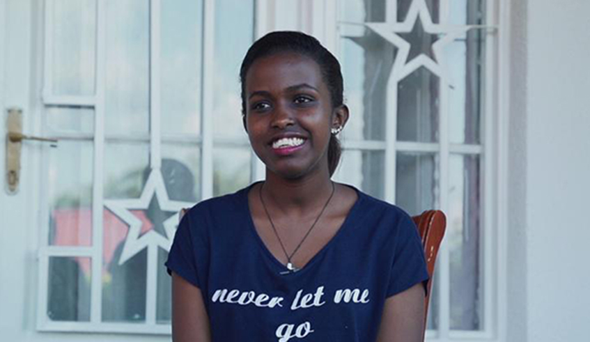 Linda Montez a new face on Rwandau2019s music scene. / Gad Nshimiyimana.