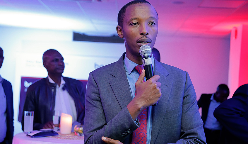 Xavier Shema Mugisha, Chief Business Officer at Banque Populaire du Rwanda. / Photo: Courtesy.