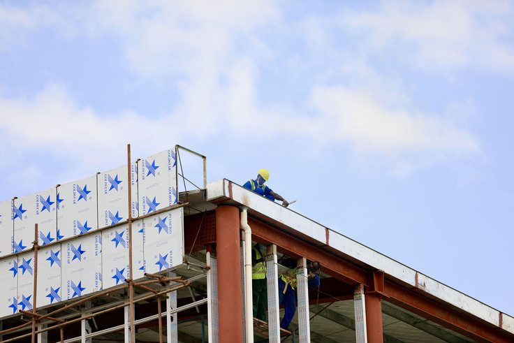 The airport will also get a new service road which stretches 3.3 kilometres and it is expected to minimize disruptions or risks that may arise on ground. / Photo: Olivier Mugwiza.