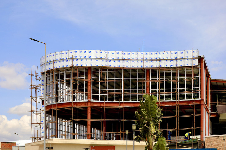 The airport will also get a new service road which stretches 3.3 kilometres and it is expected to minimize disruptions or risks that may arise on ground. / Photo: Olivier Mugwiza.