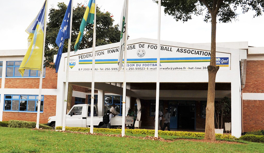 Headquarters of the Rwanda Football Federation (Ferwafa) in Remera, / Kigali. File