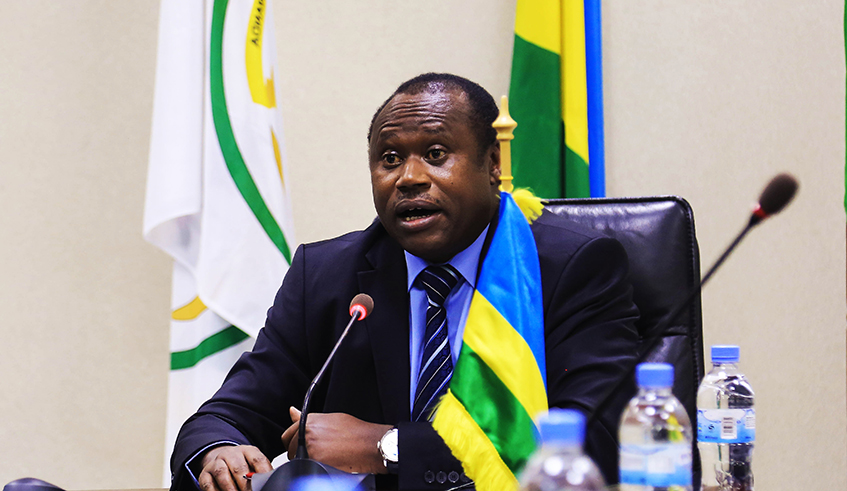 Minister for Finance and Economic planning Uzziel Ndagijimana. / Photo: File.