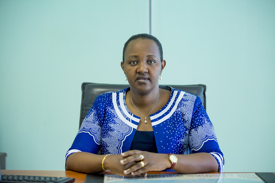 A woman at work at Weya Creations Garment Factory in Kigali. Through its â€˜Open Calls Programmeâ€™, the National Industrial Research and Development Agency (NIRDA) is helping garment manufacturers to upgrade their equipment. / Photo: Courtesy