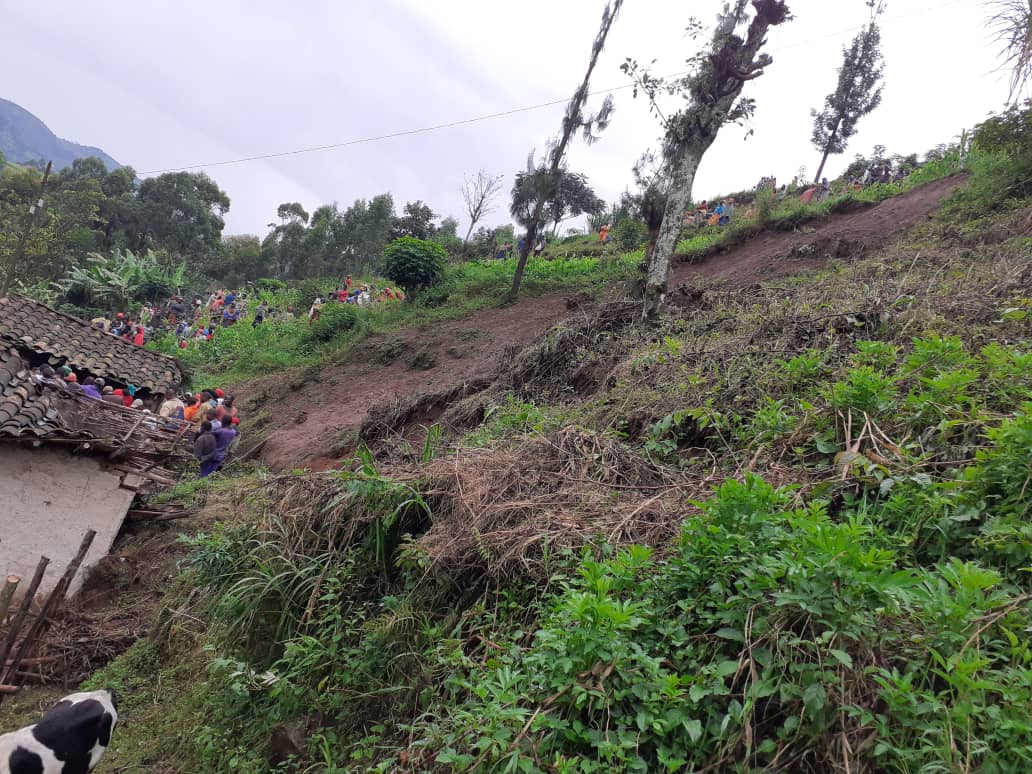 The deceased died on the spot as the landslide buried a house in which she and family members were sleeping early Sunday in the morning. 