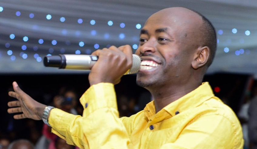 Gospel artiste Patient Bizimana, / Courtesy. Gospel artiste Patient Bizimana, / Courtesy.