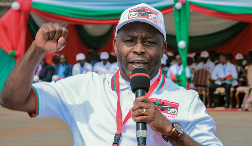 Burundian President-elect Ndayishimiye. / Photo: Net.