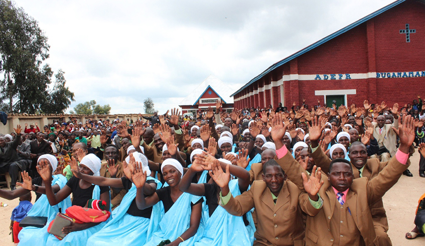 The congregation of ADEPR Bugarama during a past gathering. Rwanda Governance Board and the Inter-religious Council have agreed upon various preventive measures ahead of the potential reopening. / Photo: Sam Ngendahimana.