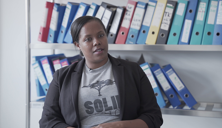 Isabelle Kamariza, the organisations founder.  / Photo by Gad Nshimiyimana