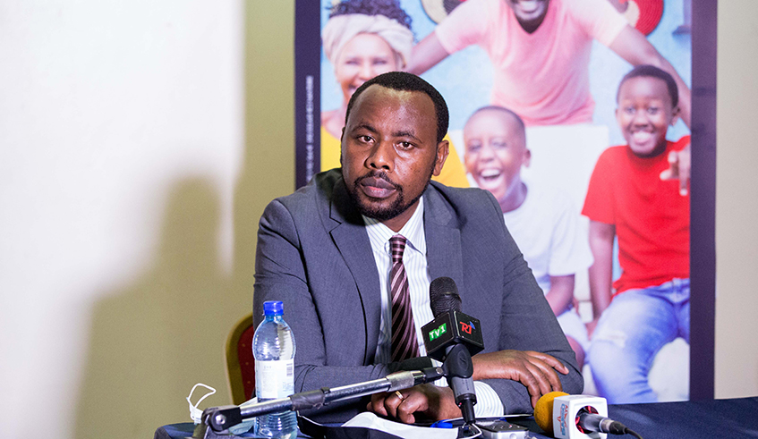 Augustin Muhirwa, the Managing Director of Tele10 Groupthat represents Canal+ in Rwanda. / Dan Nsengiyumva.