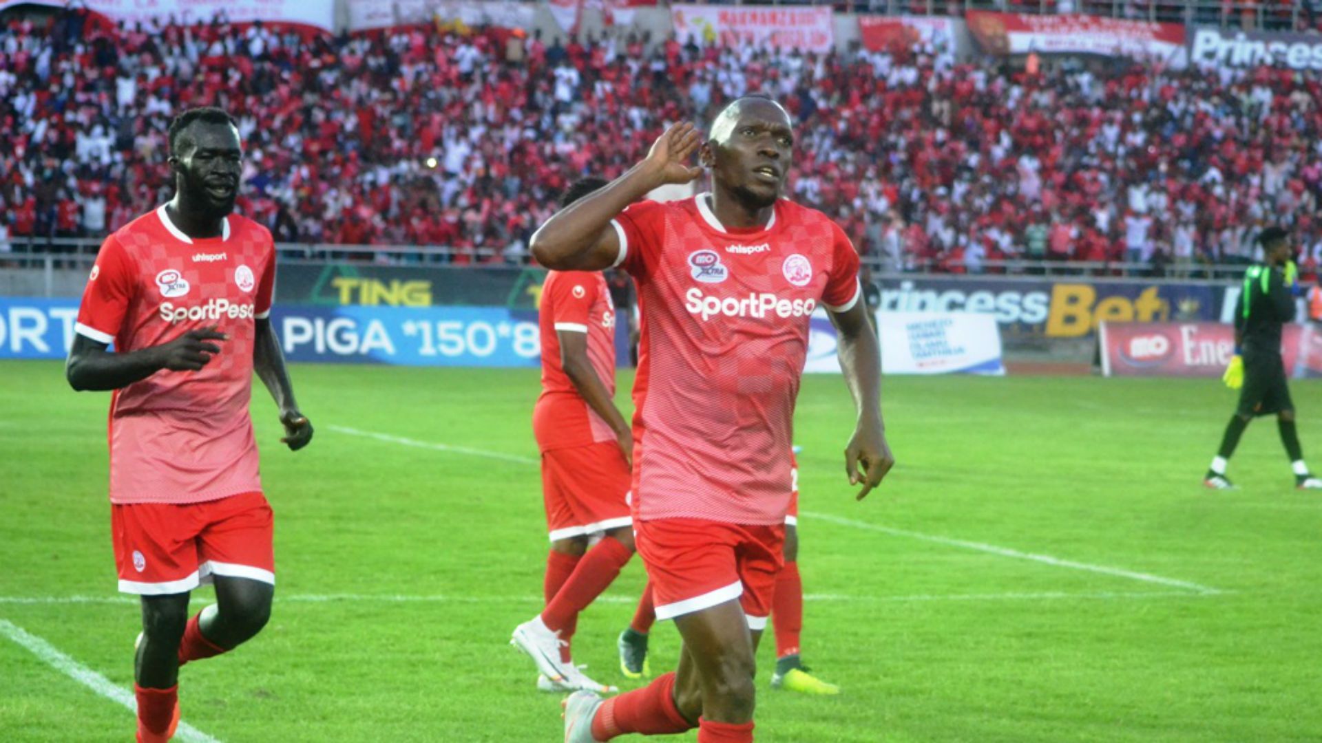 Meddie Kagere is Simba's top-scorer with 20 goals this season. 