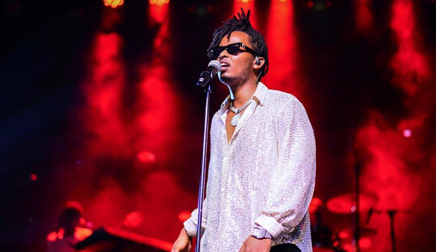 Igor Mabano performs at the show.