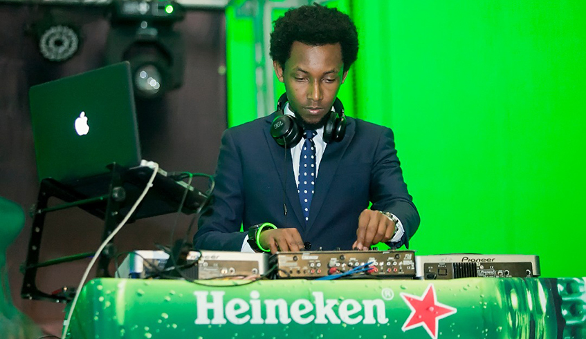 One of the Nep DJs performing at a past event.
