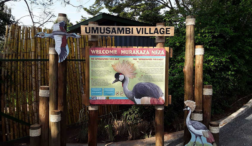 Umusambi Village, new sanctuary for grey crowned crane birds in Kigali. / Photo: Courtesy.