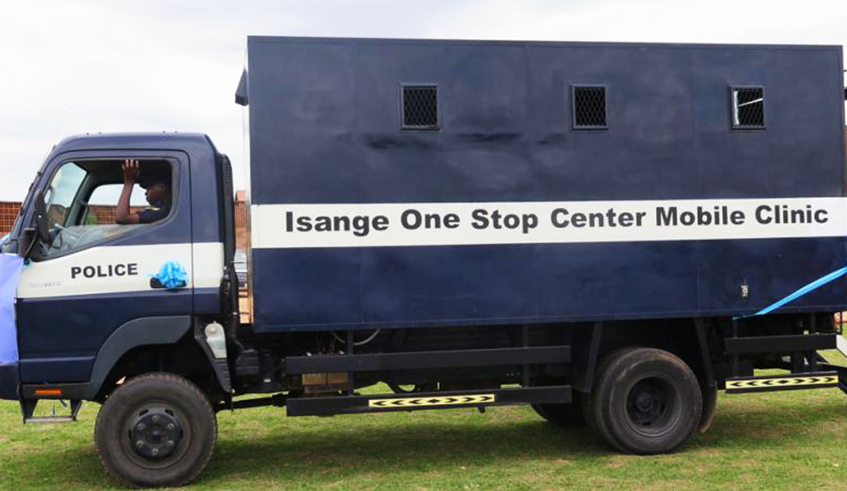 A vehicle of Isange One Stop Centre Mobile Clinic that facilitates in helping more victims of defilement in the country. / Photo: File.