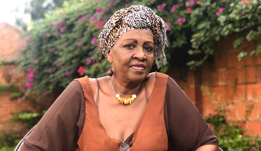 Cecile Kayirebwa./ Photos by Gad Nshimiyimana