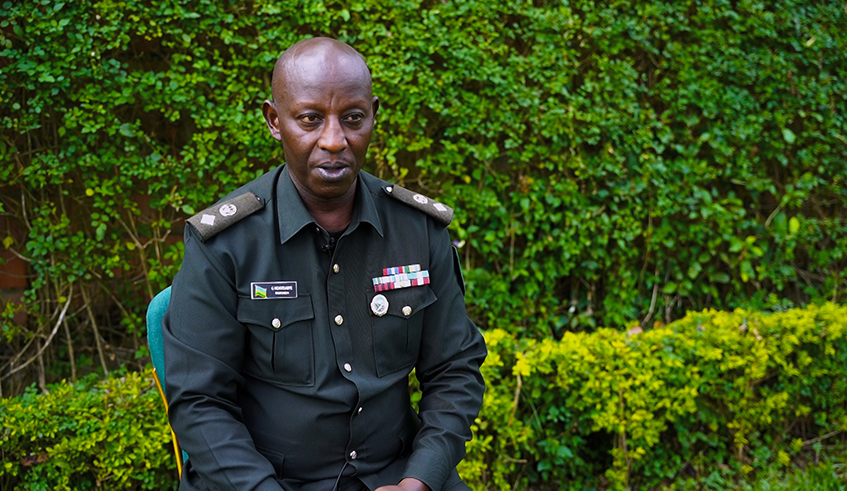 Lt Col Glbert Ndayisabye.