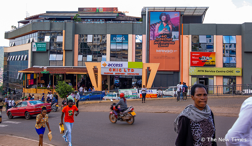 CHIC commercial building in Kigaliu2019s Central Business District. / Photo: File.